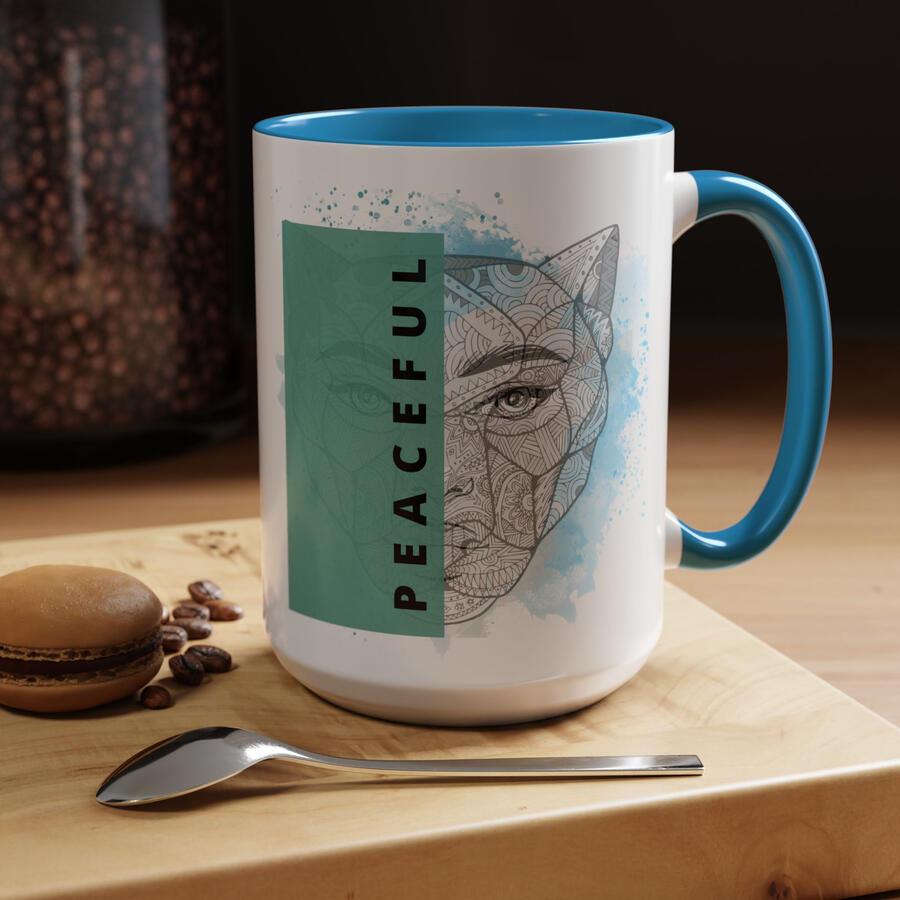 PEACEFUL: She has learned that not every battle deserves her energy and not everyone deserves access to her peace. Her calm wasn't handed to her; experience taught her how precious it is. She can love deeply without carrying everything. $19 USD | 15 oz mu